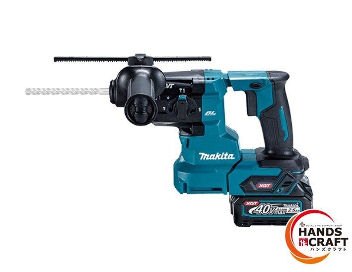 マキタ 20mm 充電式 ハンマドリル HR010GRDX 40Vmax バッテリ2個 充電器 ケース付 ビット別売 makita 純正