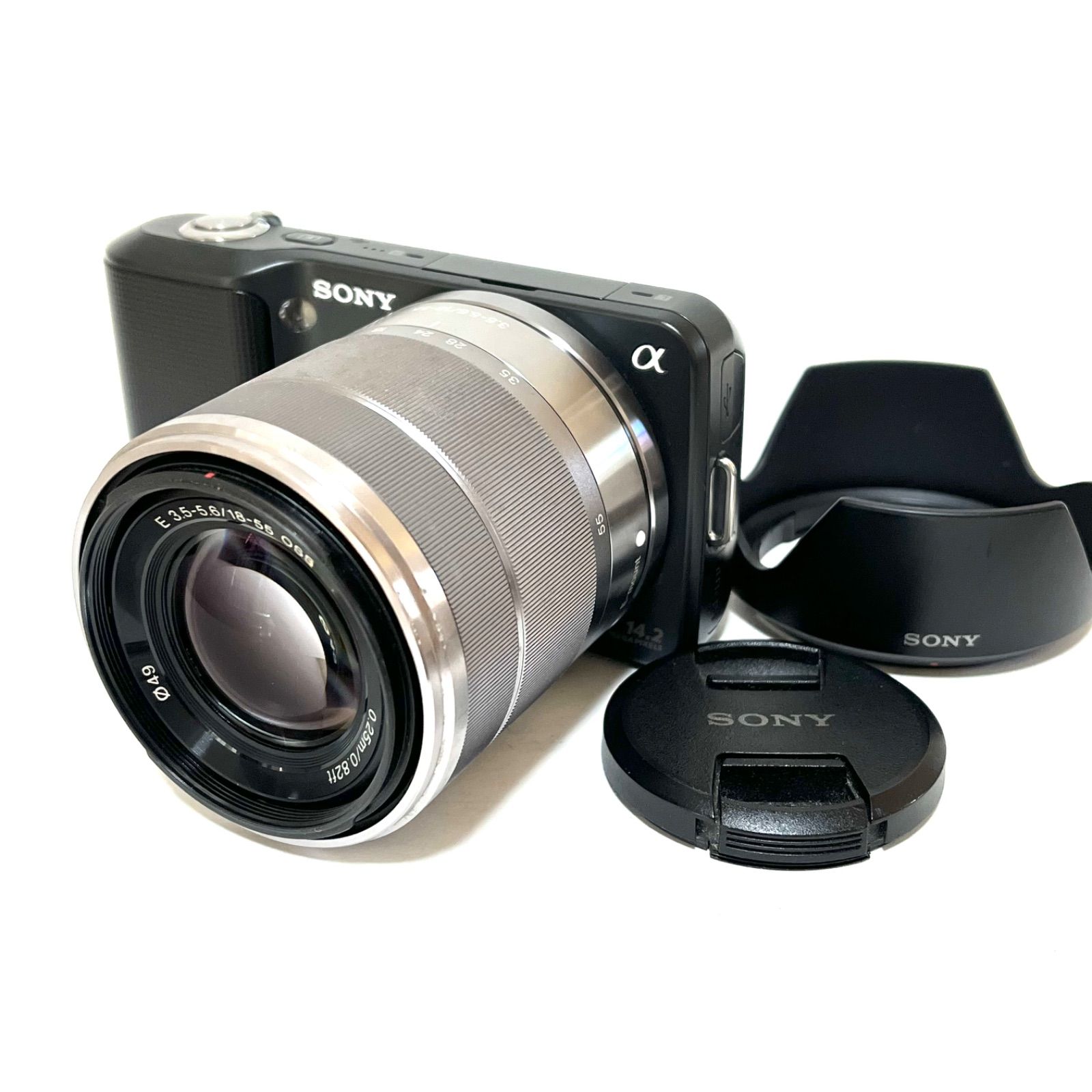 ソニー SONY NEX-3N レンズキット ミラーレス一眼カメラ ホワイト