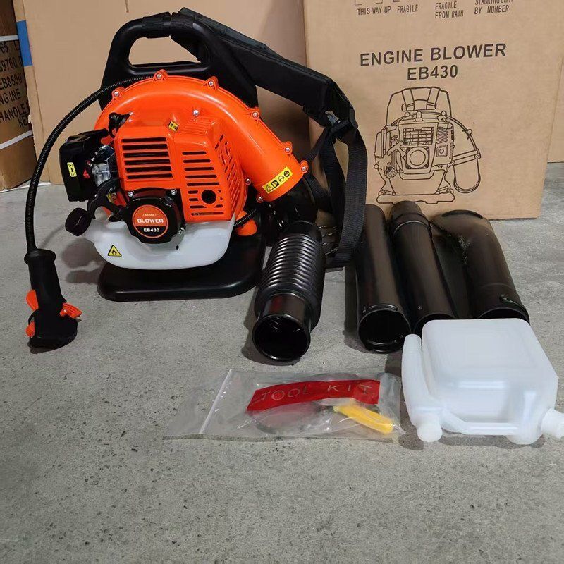 エンジンブロワー 背負い式 最強42.7cc 2サイクル ガソリンエンジンブロワー 落ち葉掃除機 ハイパワー ブロア 枯葉 消火器 送風機 除雪機