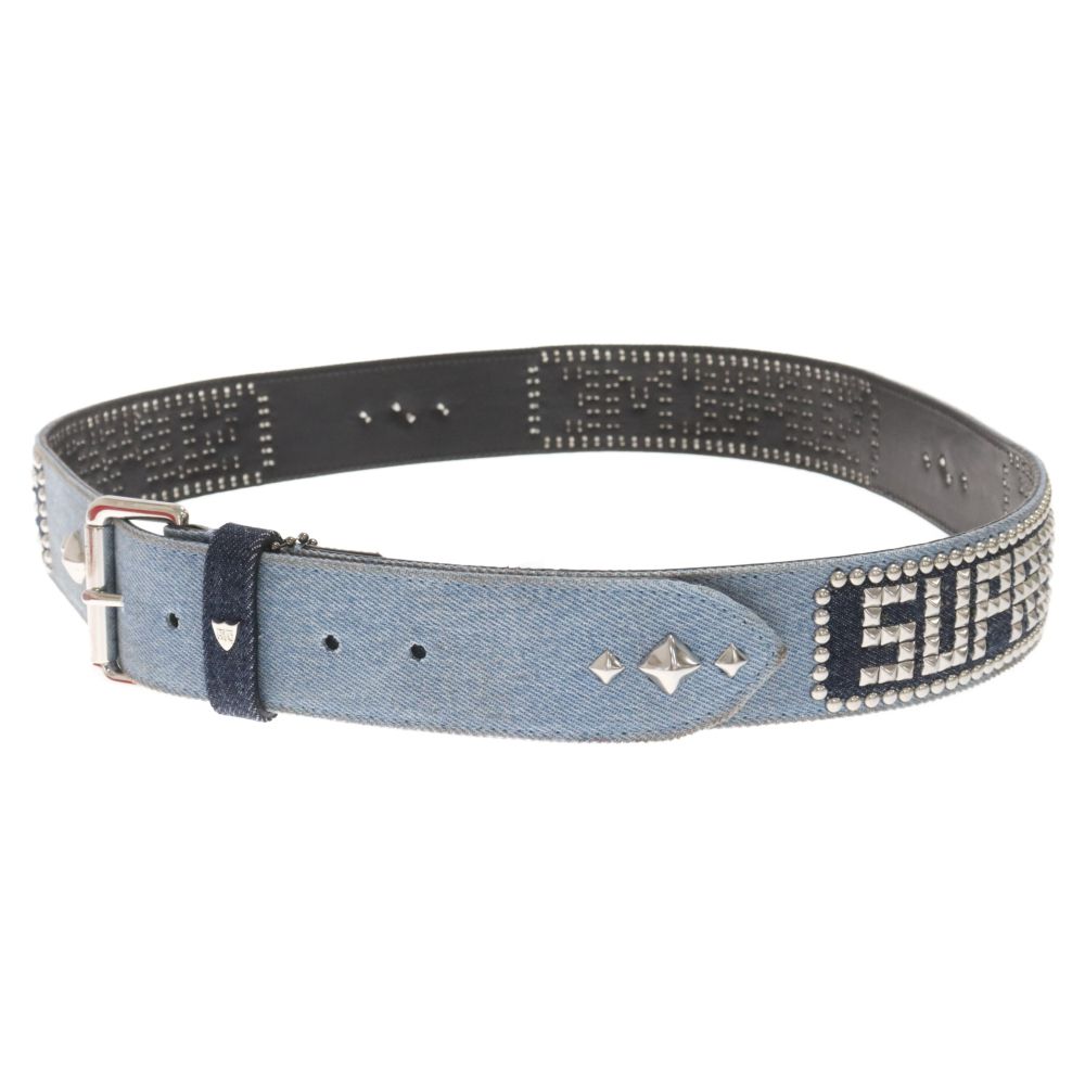 SUPREME (シュプリーム) 23SS × HTC Hollywood Trading Company Studded Belt  ハリウッドトレーディングカンパニー デニム スタッズベルト インディゴ - メルカリ