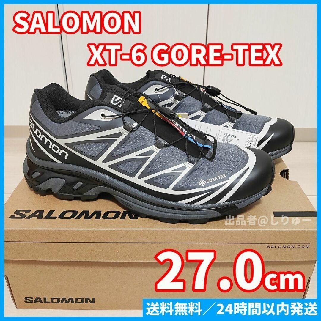 新品 27.0cm サロモン SALOMON XT-6 GORE-TEX ゴアテックス メンズ 