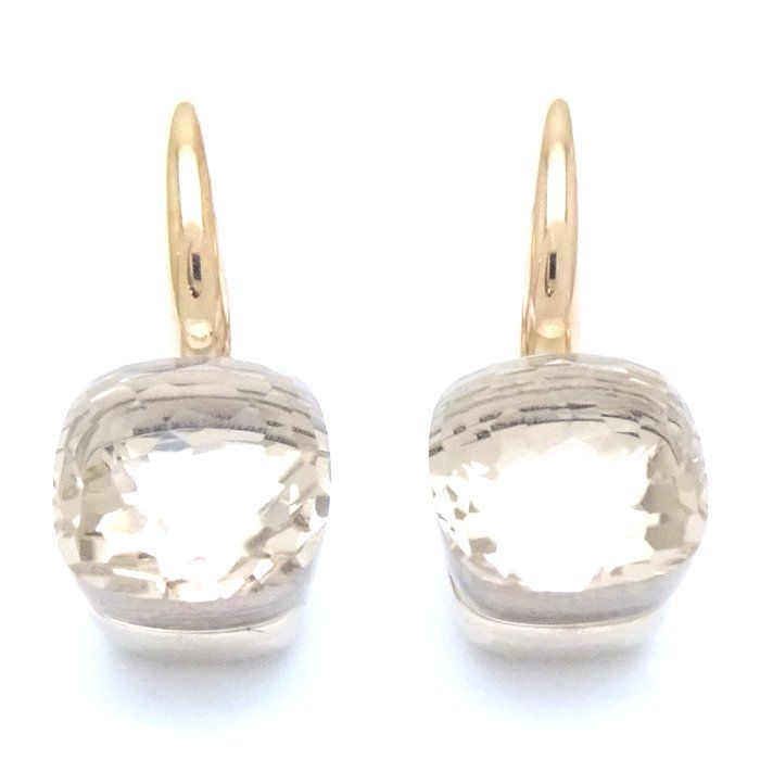 Pomellato ポメラート　ヌード　ピアス ケース付き　新品同様 Pomellato ポメラート ヌード ピアス ホワイトトパーズ