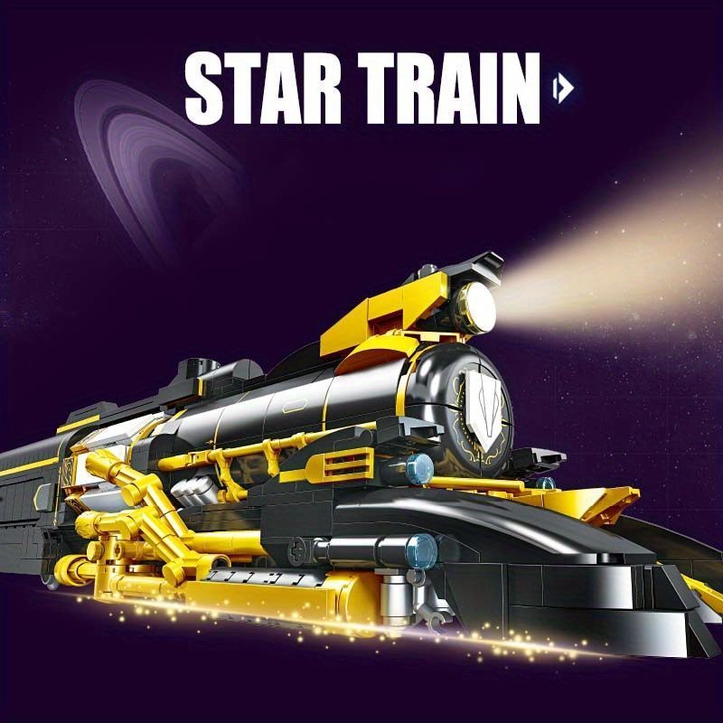 1270ピースのスタートレインビルディングブロックセット - ABS