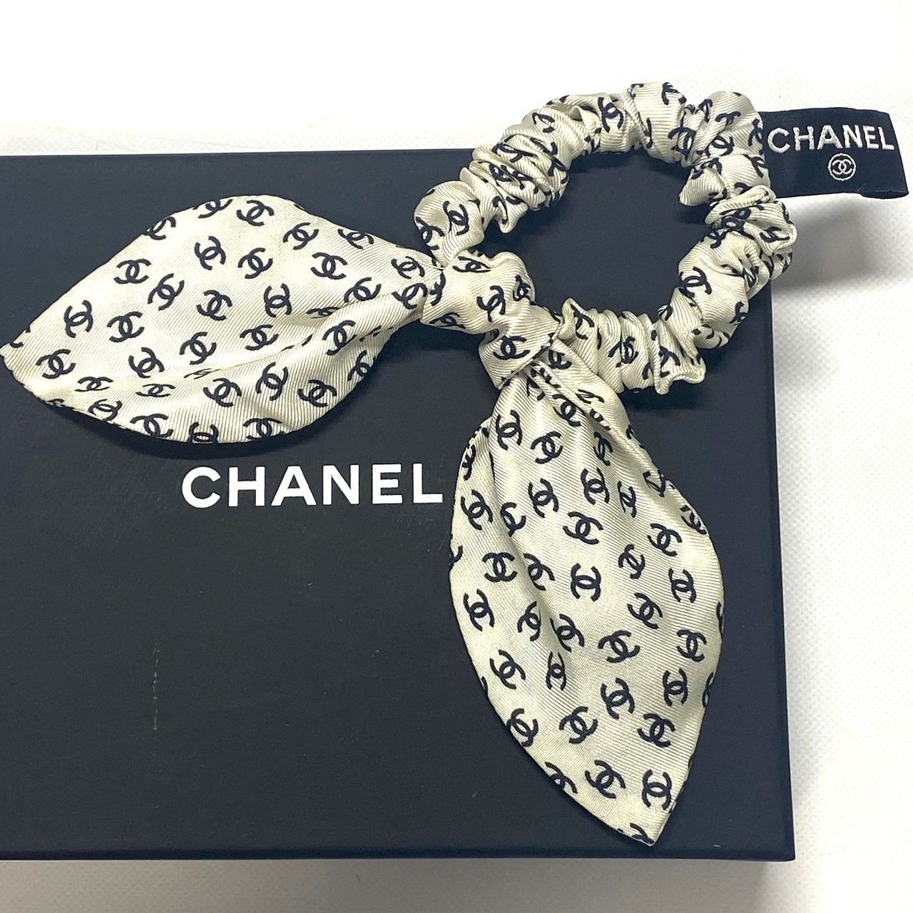 1179 CHANEL シャネル シュシュ ヘアゴム