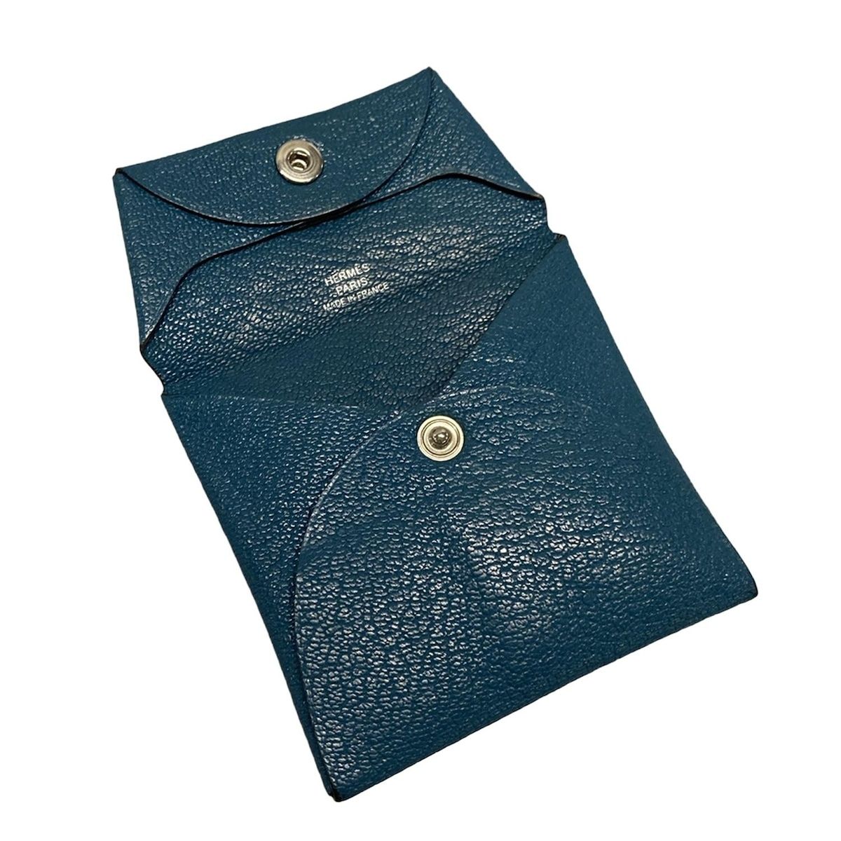 HERMES(エルメス) コインケース バスティア ダークグリーン