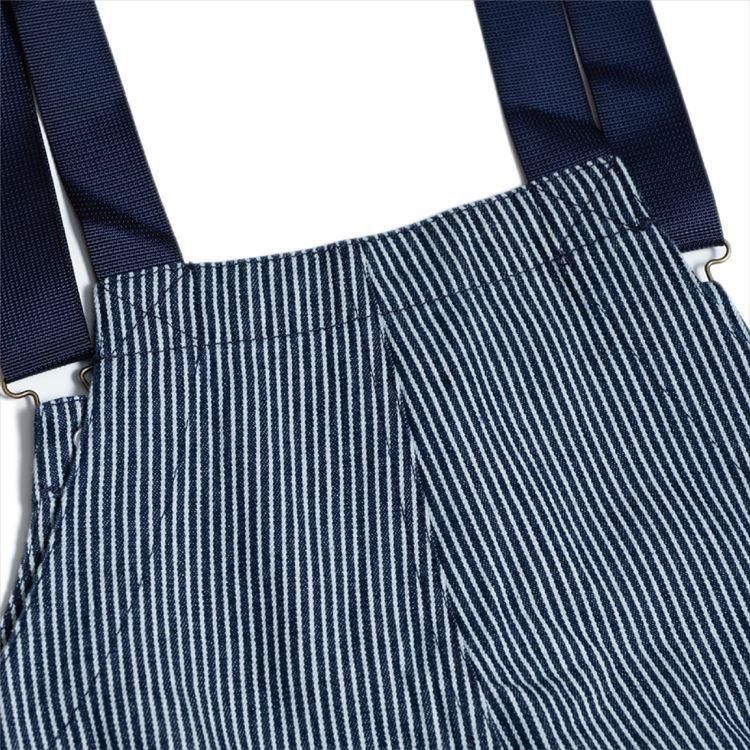 送料無料】COOKMAN Fisherman's Bib Navy Hickory