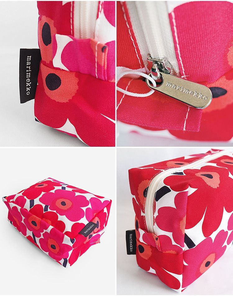 国内即発送*マリメッコ ポーチ 大きめ marimekko VILJA 047197 新品未使用 マリメッコ ポーチ 大きめ スメポーチ ウニッコ 北欧