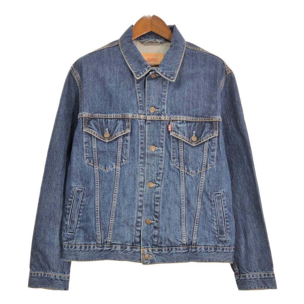 さなページ Levi's リーバイス 70550-04 デニムジャケット ブルー (メンズ L) 中古