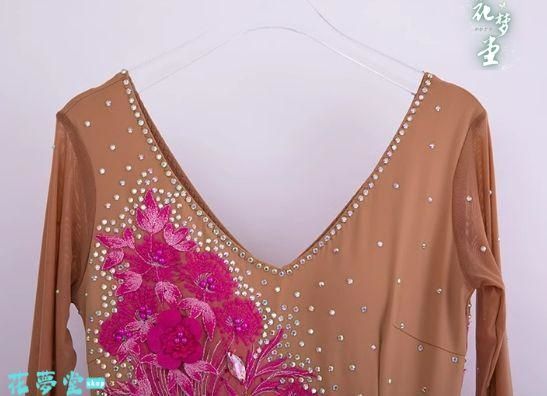 25年 ♥社交ダンスドレス スタンダードドレス モダンダンス 刺繍 オーダーメイド 撮影会 舞台 イベント 花夢堂-101 WHITEMONARCHHOTEL_COM