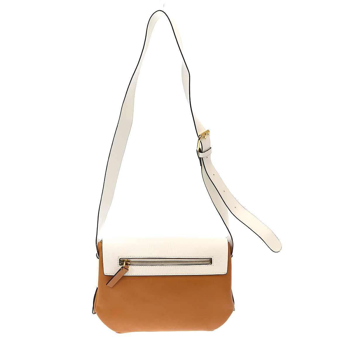 MARNI マルニ クロスボディレザーショルダーバッグ ホワイト - - メルカリ