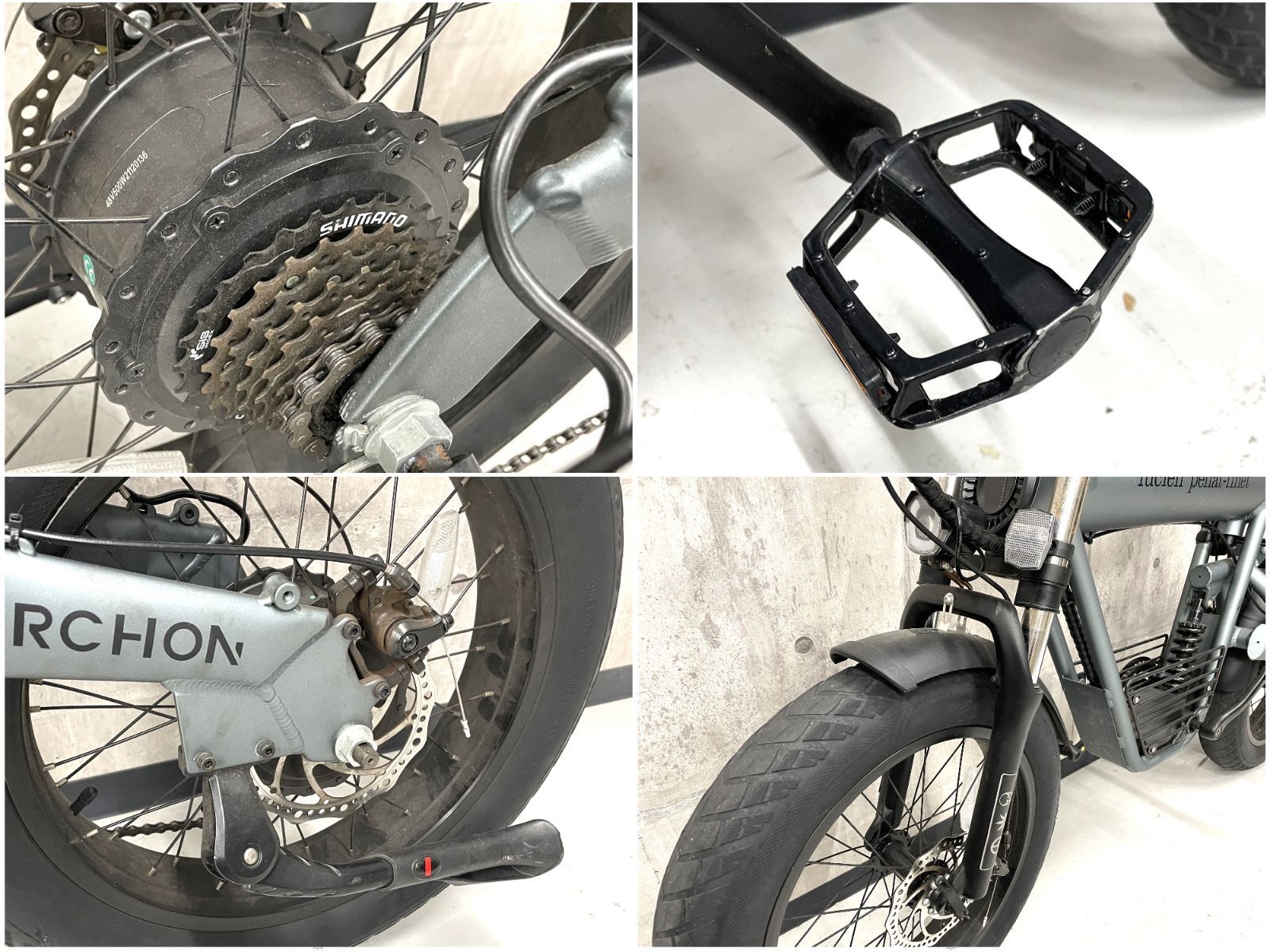 F-07007 ARCHON 電動アシスト付き自転車 A02 Lucien pellat-finetコラボモデル e-bike E-バイク 送料込  全国配送 - メルカリ