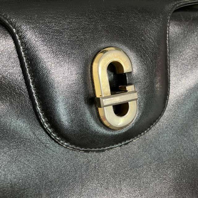 GUCCI グッチ バンブー ターンロック レザー 2way ショルダー