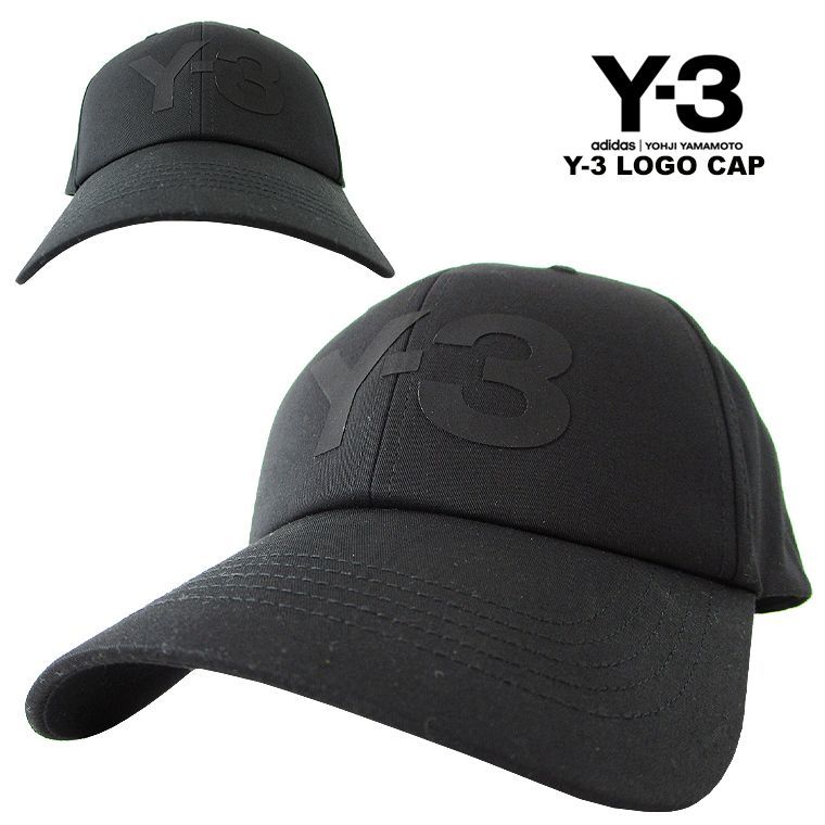 Y-3 ワイスリー Y-3ロゴキャップ LOGO CAP ユニセックス 黒 - セレクト