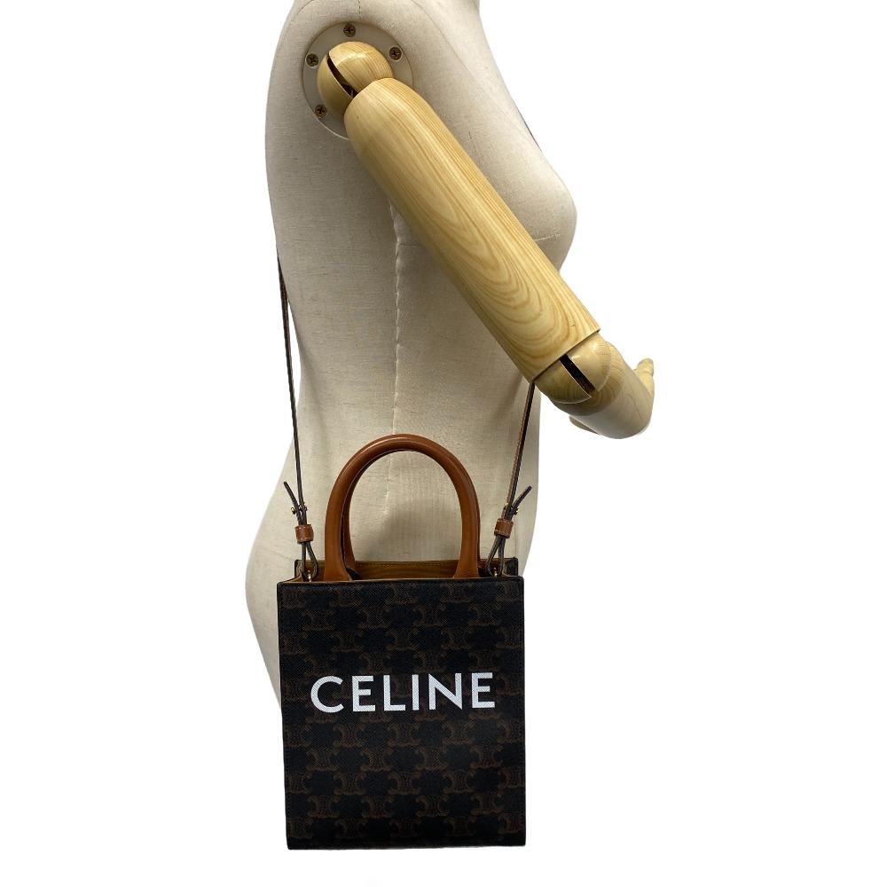 CELINE/セリーヌ ミニバーティカルカバ 2WAY ショルダーバッグ