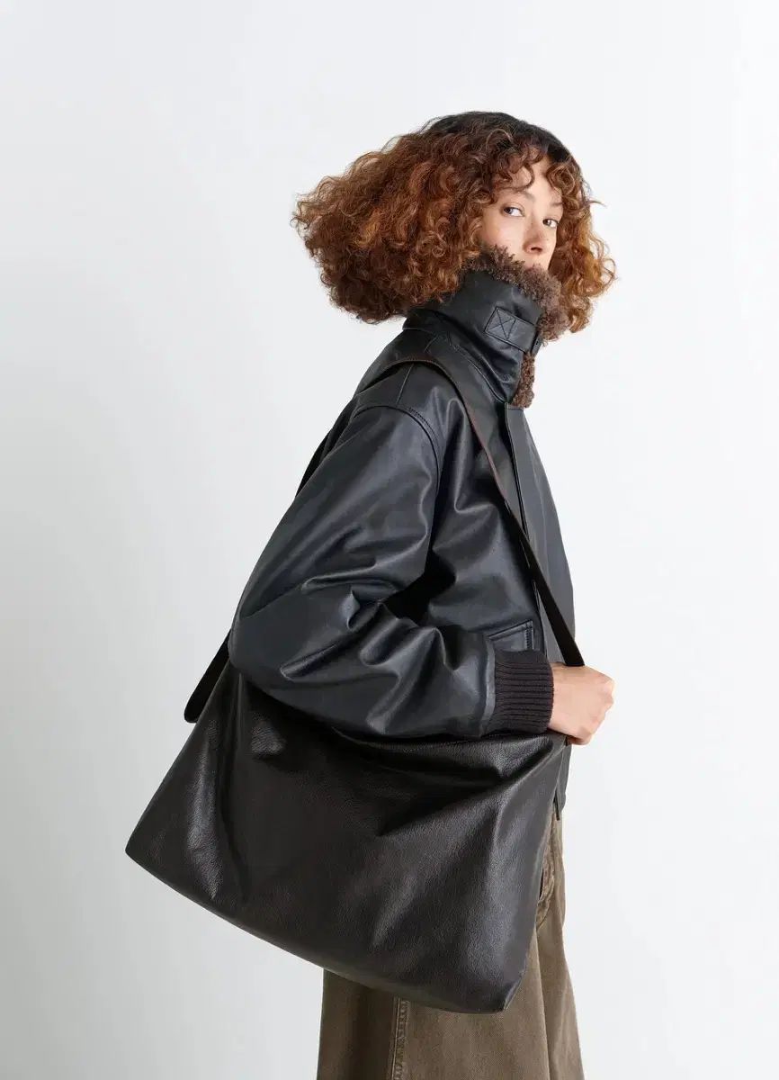 LEMAIRE ルメール 25fw ラージ フォリオ バック|ダーク チョコレート