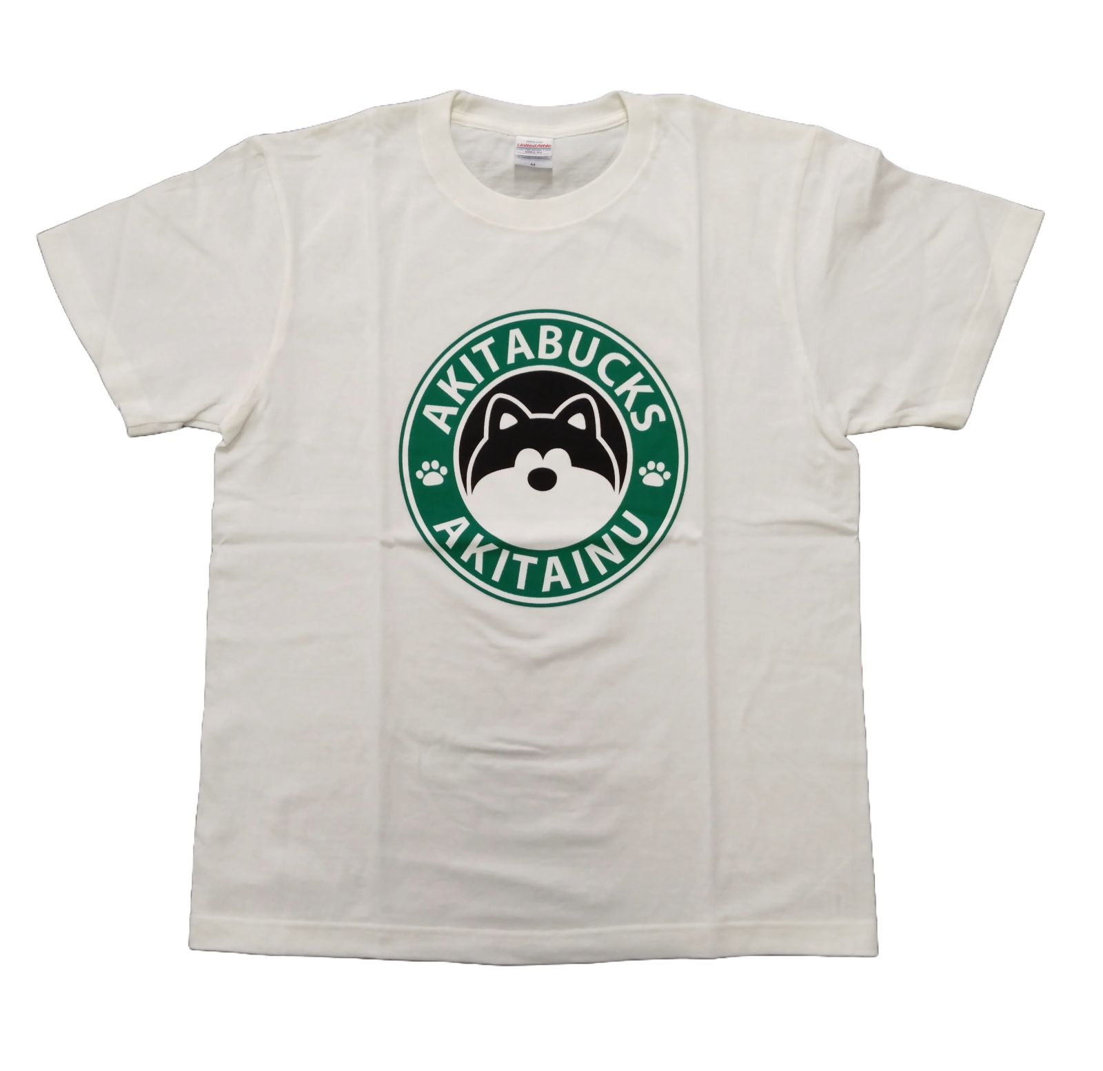 Tシャツ（AKITABUCKS）白?秋田限定?大人用（XL）? - メルカリ