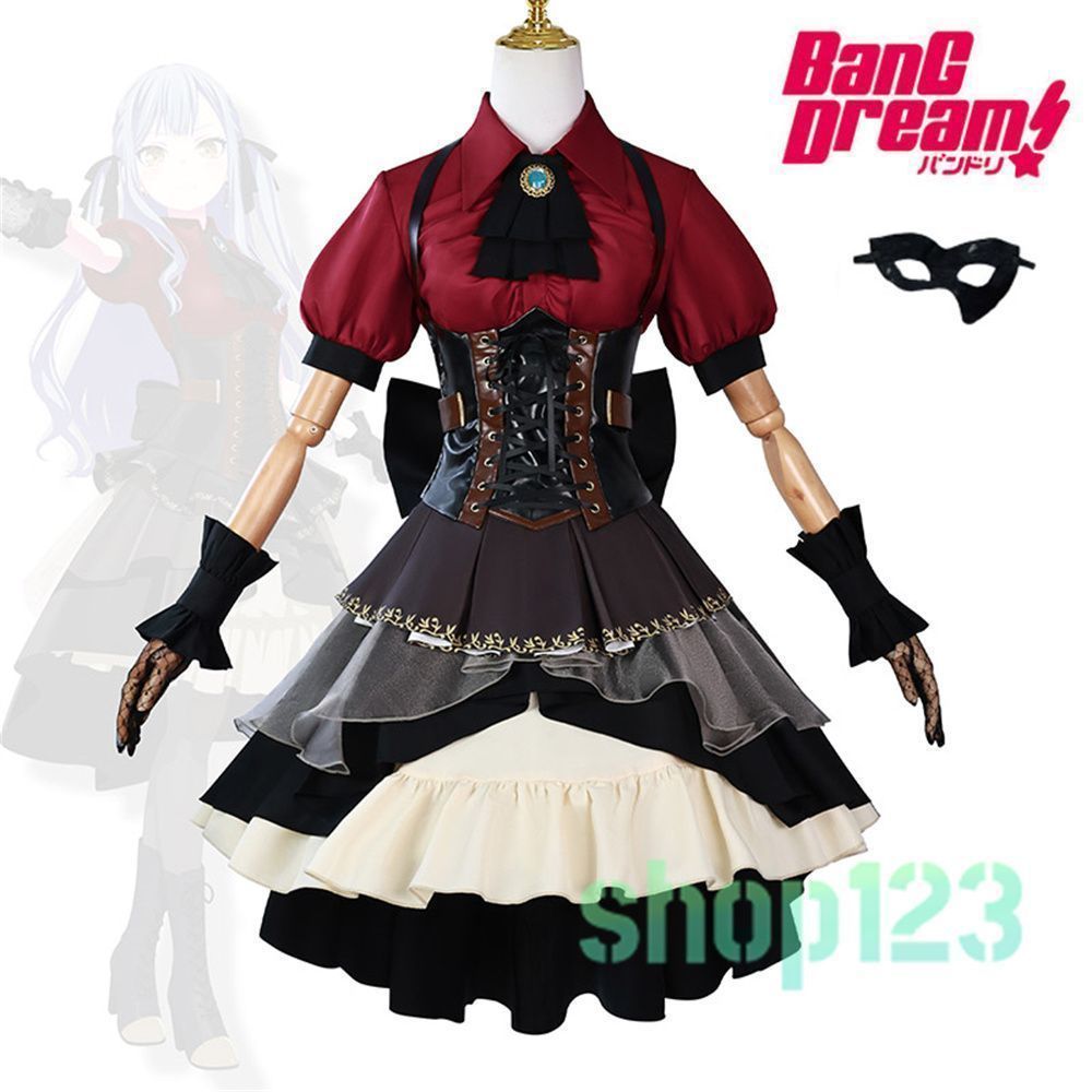BanG Dream Ave Mujica コスプレ 豊川祥子 オブリビオニス Togawa Sakiko キャラクター コスチューム ダンス服 演出 イベント ハロウィン クリスマス 仮装