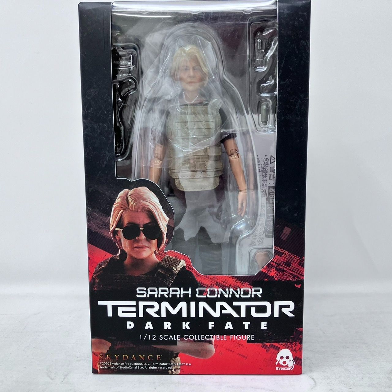 スリーゼロ ターミネーター ニューフェイト サラ･コナー 1/12 フィギュア / threezero Terminator Dark Fate Sarah Connor