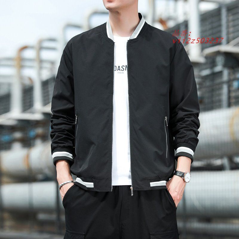 メンズ 男性 2024 新作 春秋 ジャケット ユニフォーム ワークウェア カジュアル トレンド シンプル ベースボール  vii2z503237