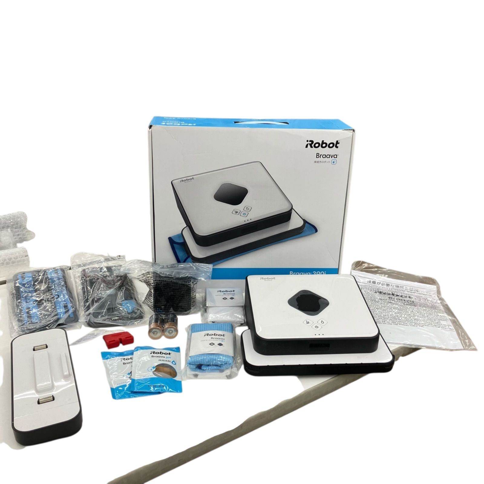 新品未使用 iRobot Braava ブラーバ 390j ロボット掃除機 Amazon | ブラーバ 390j アイロボット 床拭きロボット 水拭き
