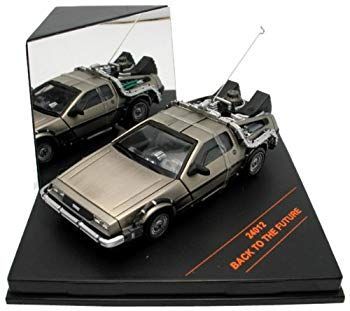 【中古】(未使用･未開封品)　VITESSE/ビテス デロリアン 「バック トゥー ザ フューチャー」 Part I/ステンレス フィニッシュ 1/43スケール 24012 sdt40b8