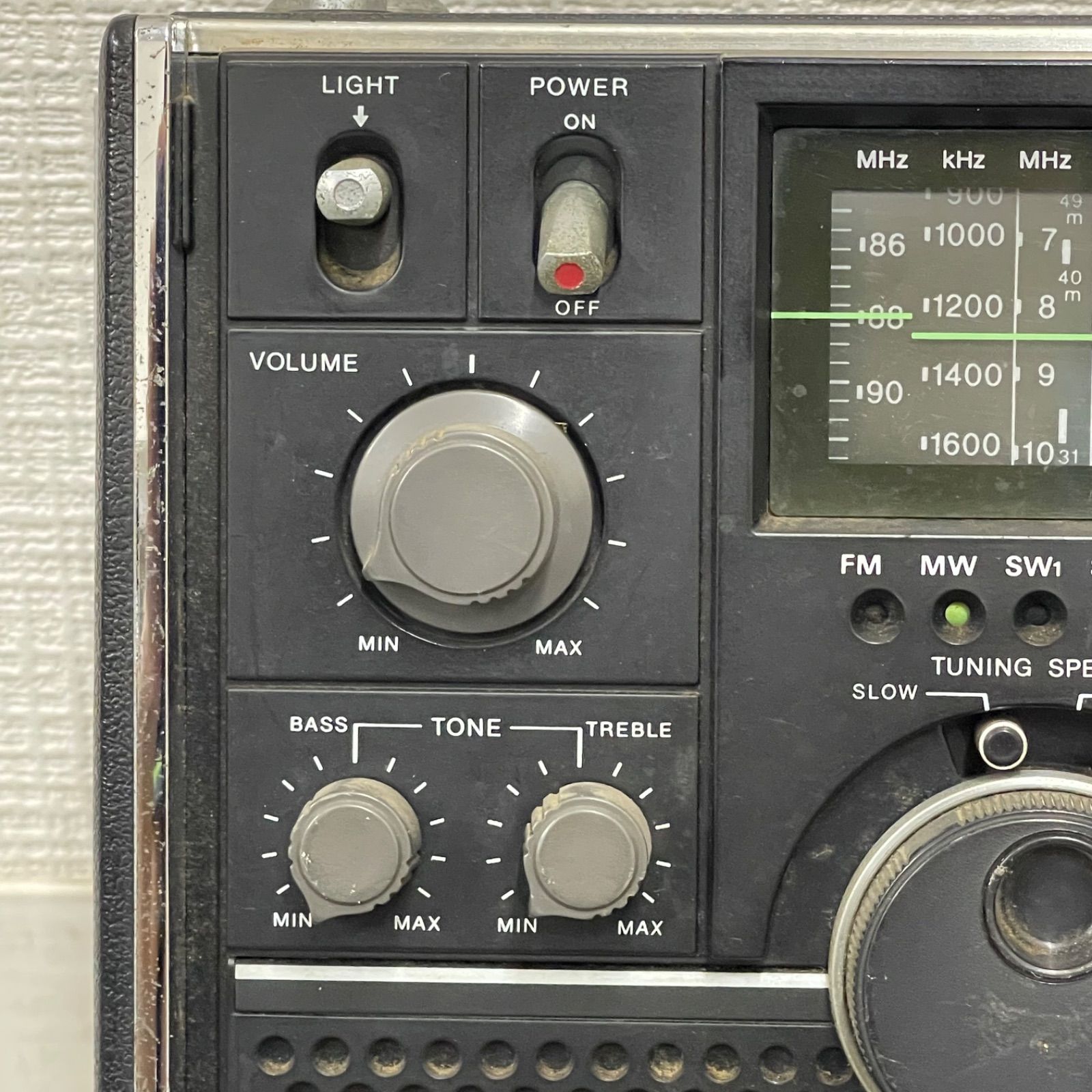 NPA】ジャンク SONY ソニー スカイセンサー ICF-5600 ビンテージ