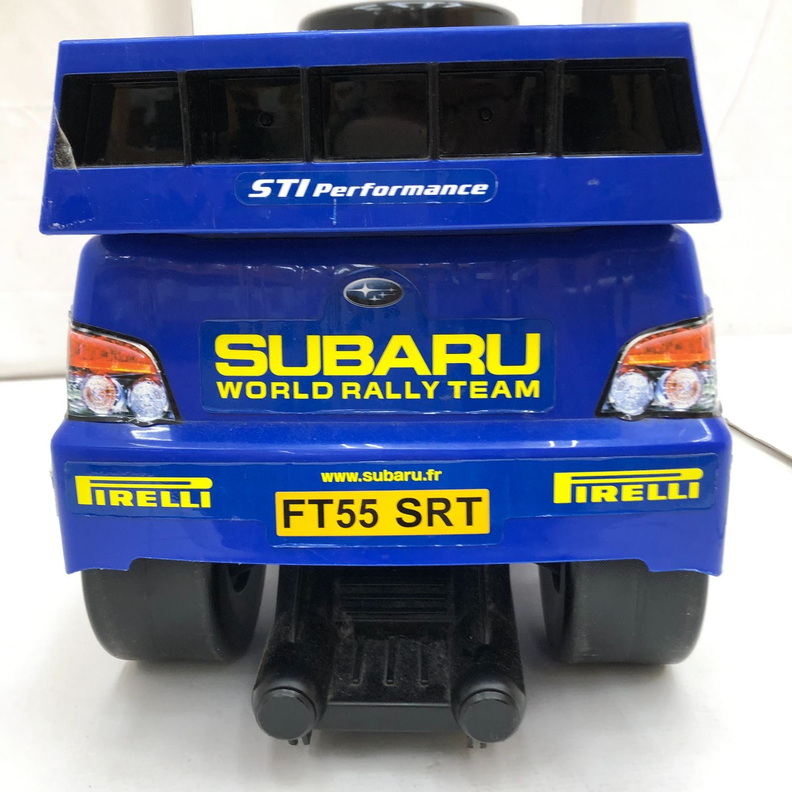 03m0496 スバル インプレッサ 子供用 乗用玩具 足蹴り SUBARU WRC 足 
