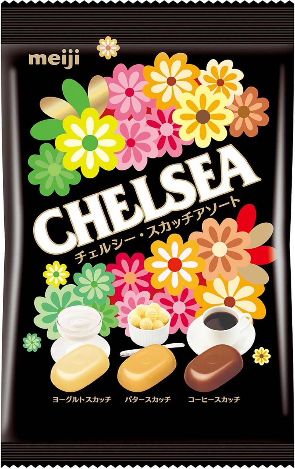 明治 チェルシースカッチアソート 93g×5袋 悲報【明治