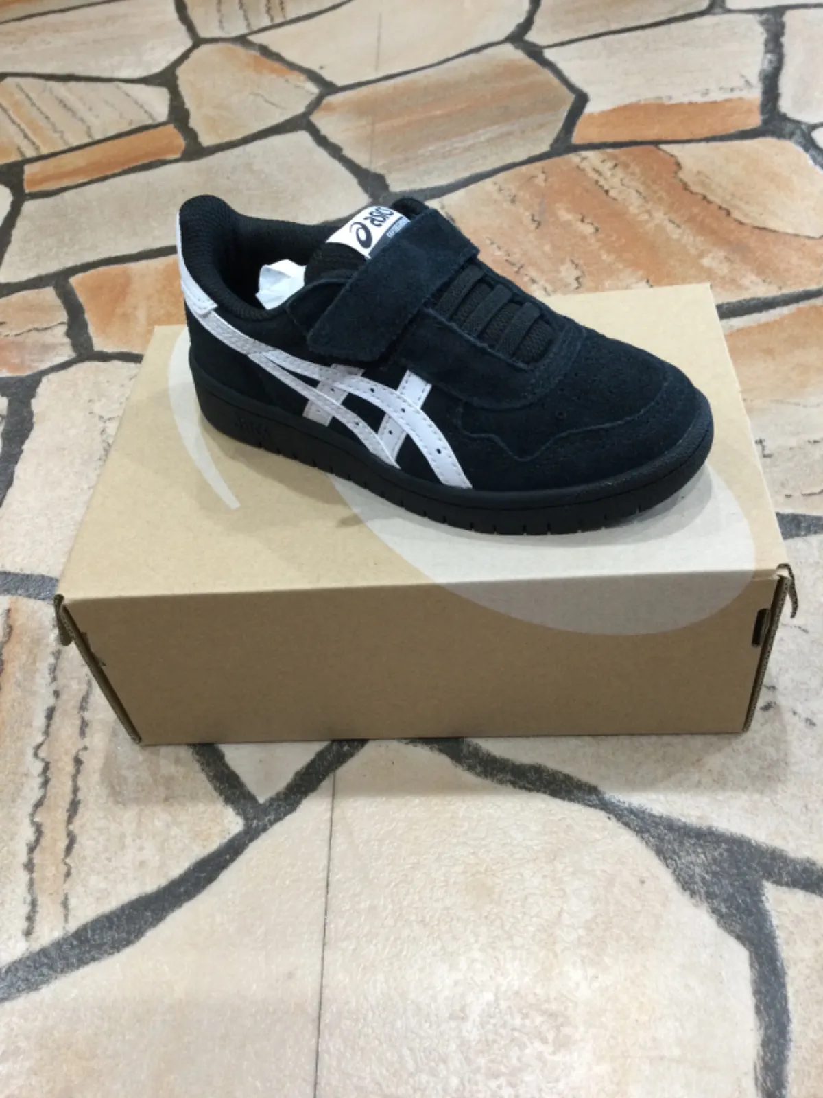 asics  JAPAN PRO PS ベルクロ キッズシューズ 黒　17cm asics JAPAN PRO PS ベルクロ キッズシューズ 黒 17cm asics