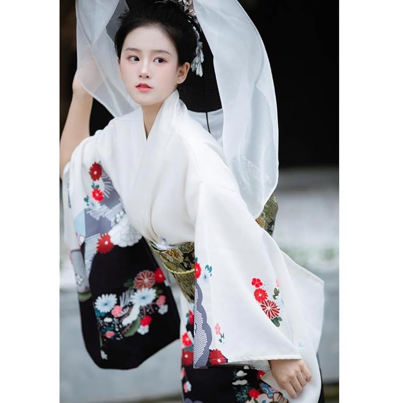 オリジナルコスプレ衣装 着物風レオタード衣装 刺繍 Sサイズ 完全