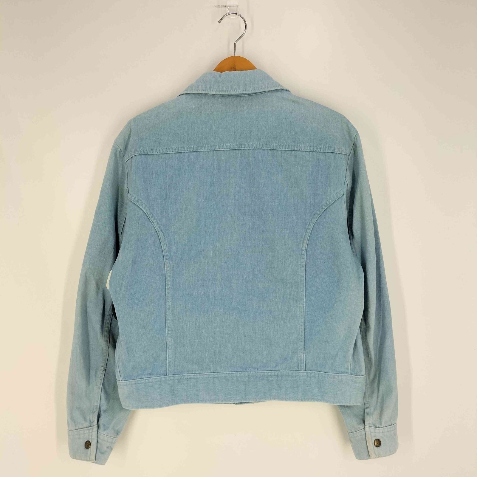 リー Lee 70s USA製 三角タグ スナップボタン オープンカラー 