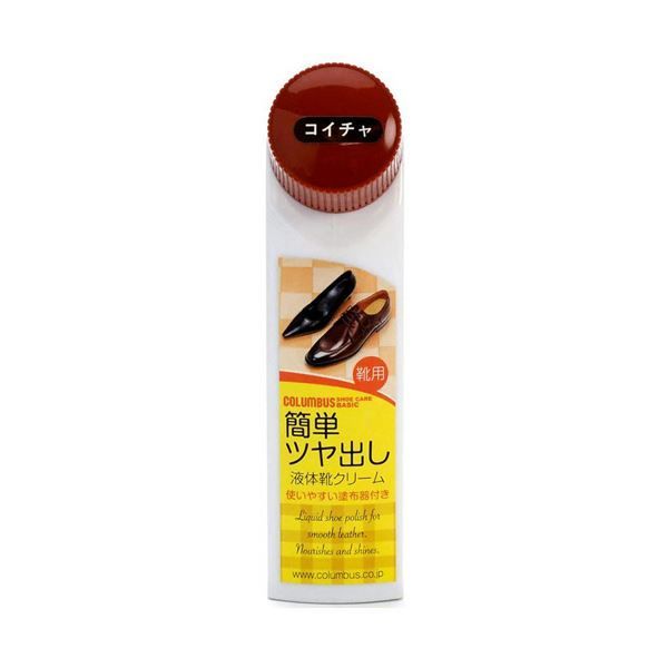 まとめ コロンブス液体靴クリーム ベーシック リキッド コイチャ 40ml 1個 ×5セット