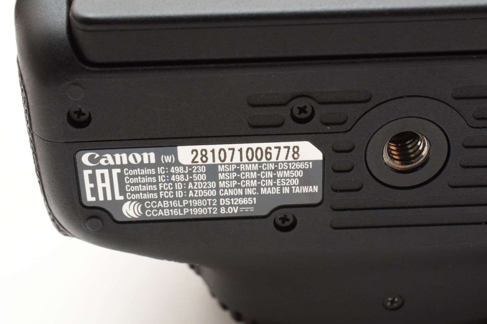 シャッター回数14,1670回!】Canon キヤノン EOS 9000D ボディ シャッター回数14,1670回!】Canon キヤノン EOS 9000D ボディ