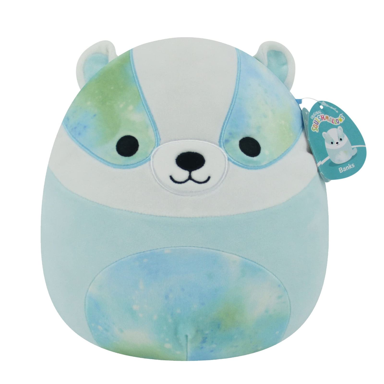 Squishmallow 12インチ バンクスブルーアナグマ - 中型ウルトラソフト公式ケリーおもちゃぬいぐるみ 