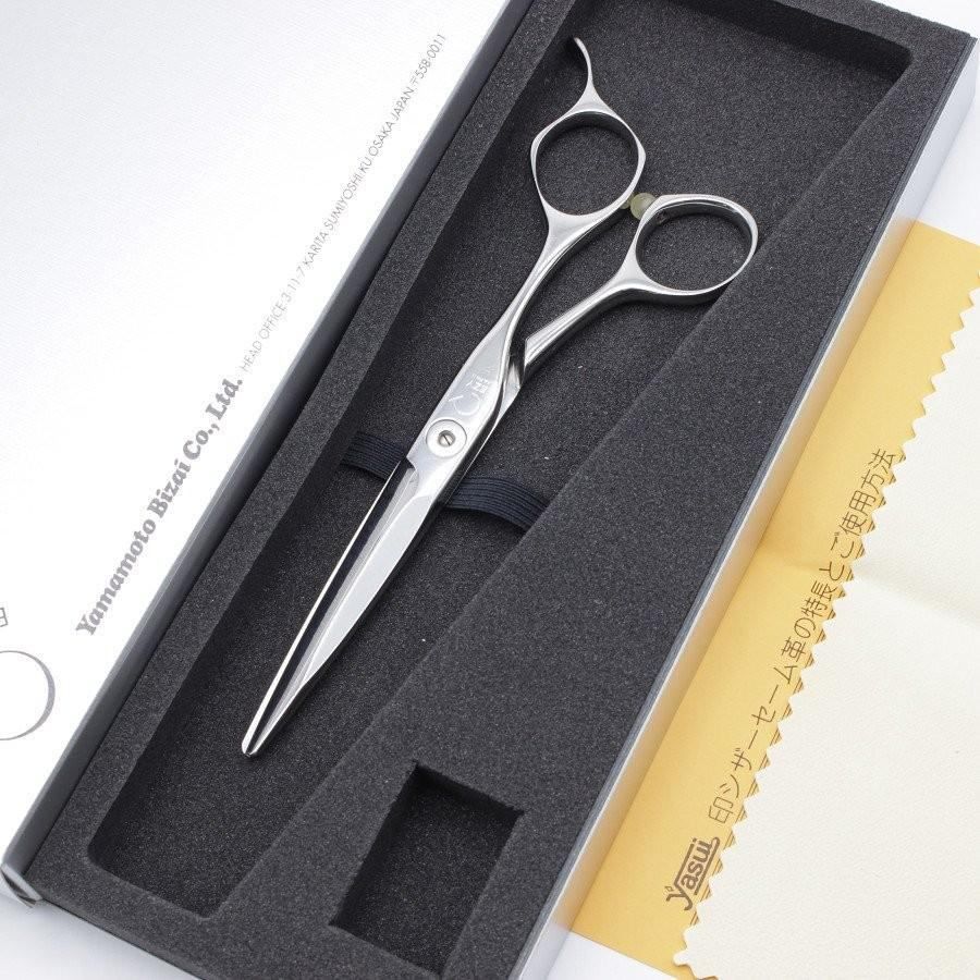 新品】山本美材 EZY EB55r カットシザー 5.5インチ 両剣刃 オフセット 