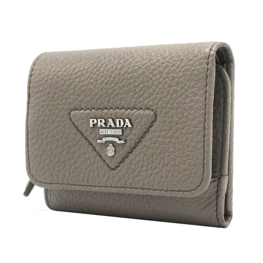 プラダ 三つ折り財布(小銭入れあり) PRADA PORTAF.PICCOLO PATT  