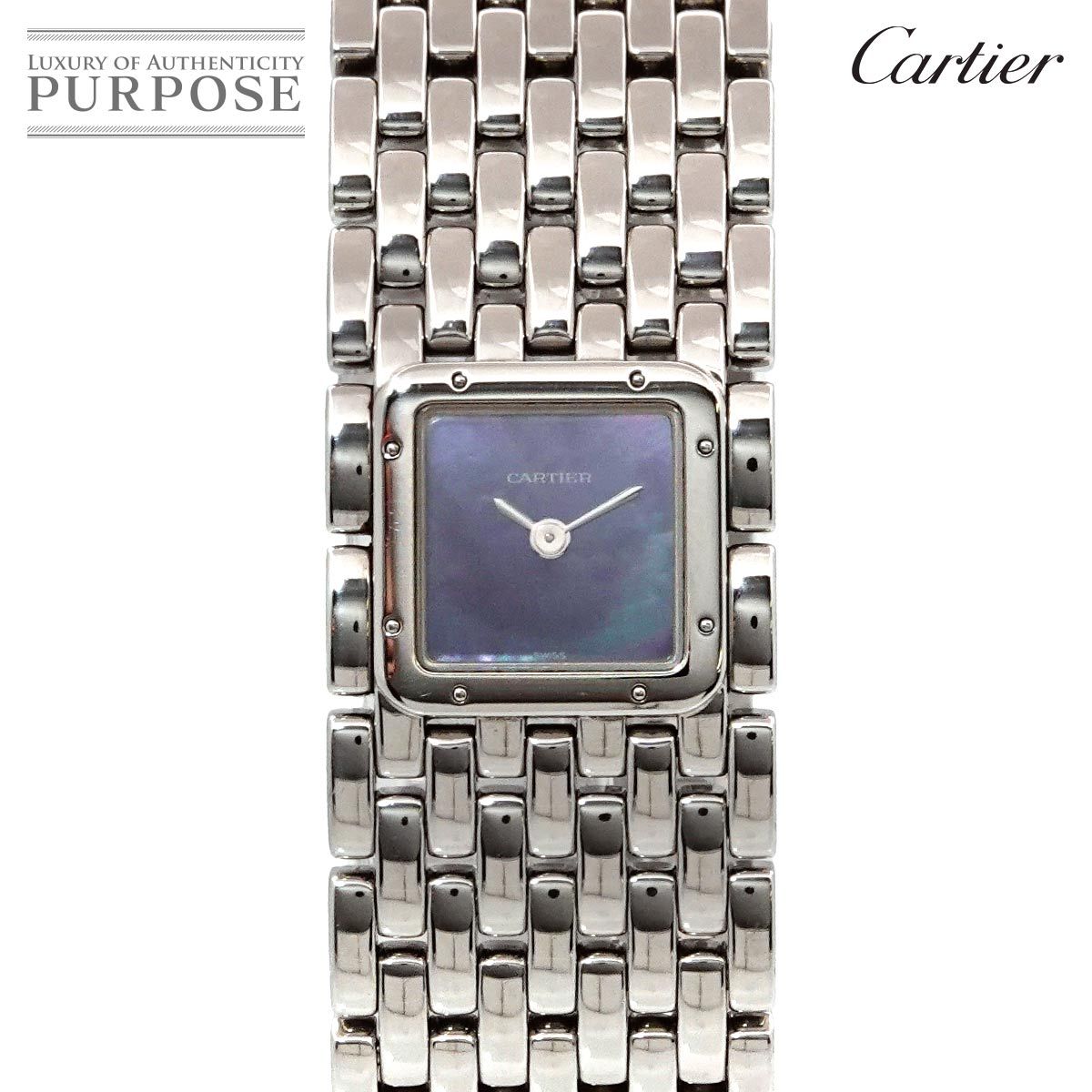 カルティエ Cartier パンテール リュバン W61002T9 レディース 腕時計  