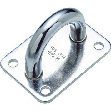 【新品・2営業日で発送】水本機械製作所 水本 ステンレス アイプレート 65mm×95mm A2197 7028 3787826