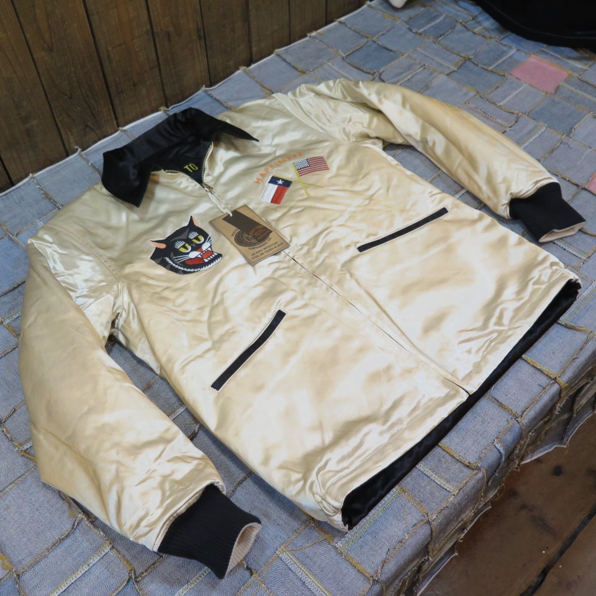 WEST RIDE　LONG-RIDER スーベニアジャケット　美品 ウエストライド】スーべニアジャケット リバーシブル WEST RIDE