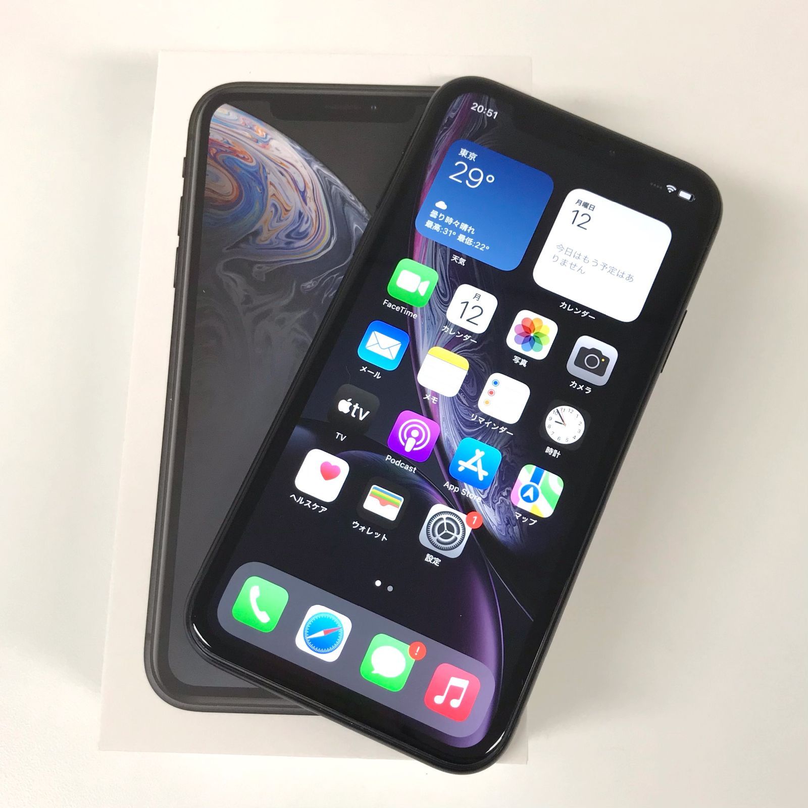 θ【難あり/SIMロック解除済】iPhoneXR 128GB ブラック - 買取ELITE