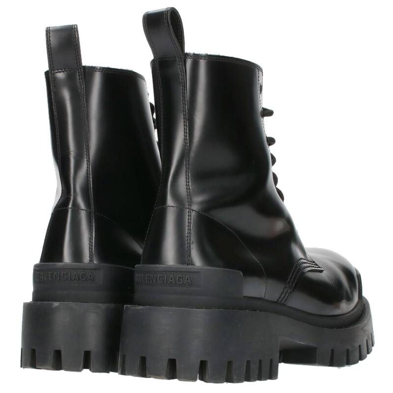 バレンシアガ STRIKE LACE-UP BOOTS 590974 レースアップブーツ