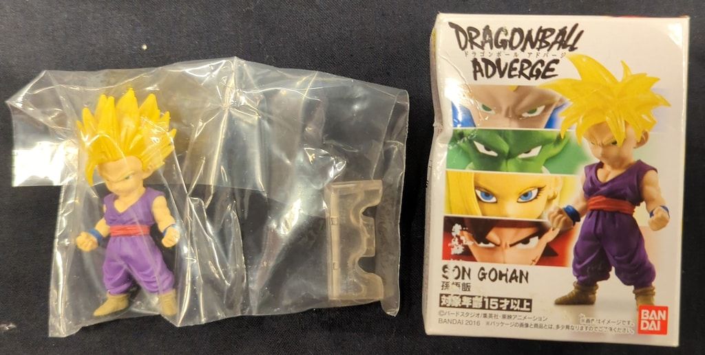 ドラゴンボール アドバージ2 超サイヤ人孫悟飯&超サイヤ人孫悟飯(シークレット) 超サイヤ人2孫悟飯展示品レビュー/レポート】ドラゴンボールZ