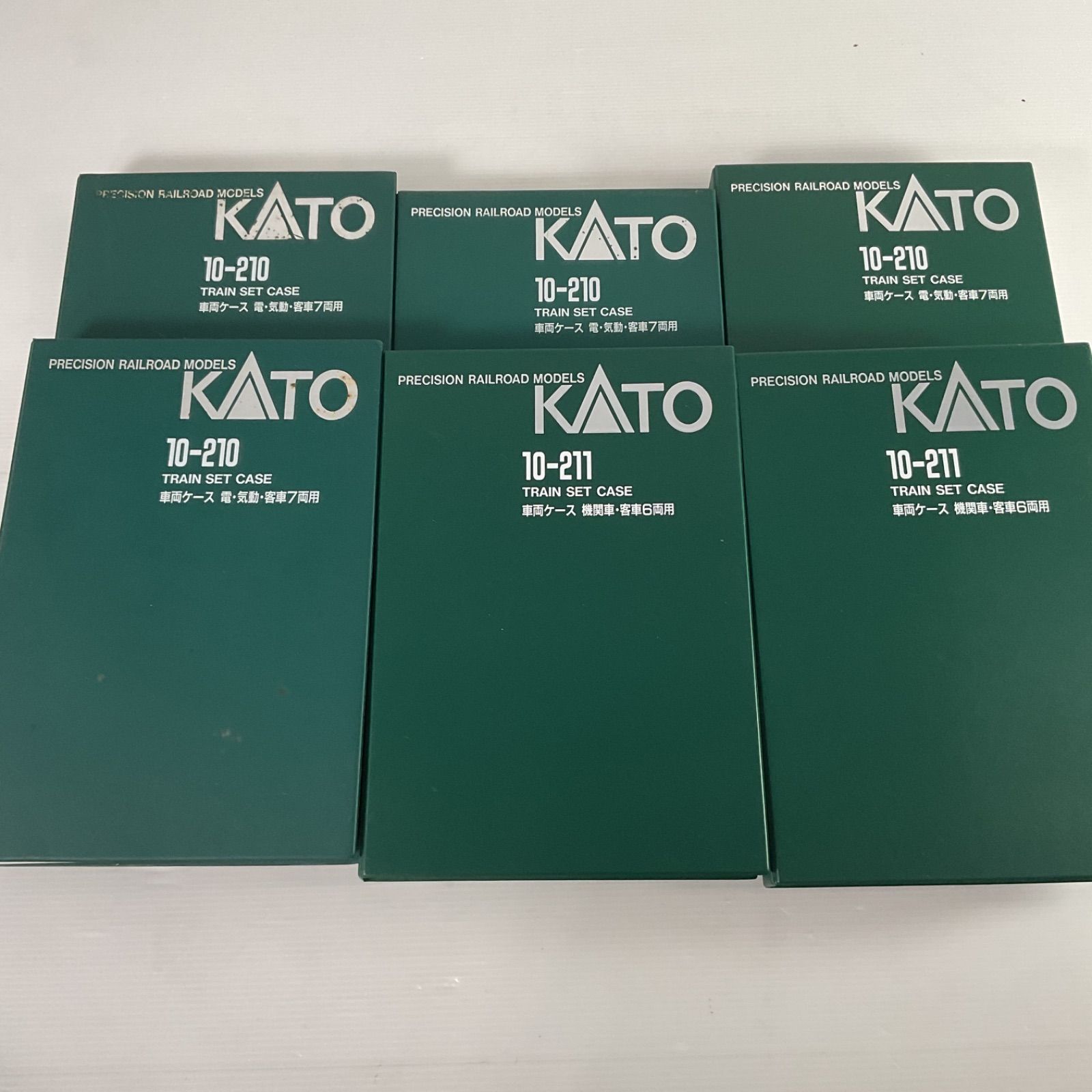 KATO/カトー 10-210 車両ケース 電・気動・客車 7両用/10-211 車両