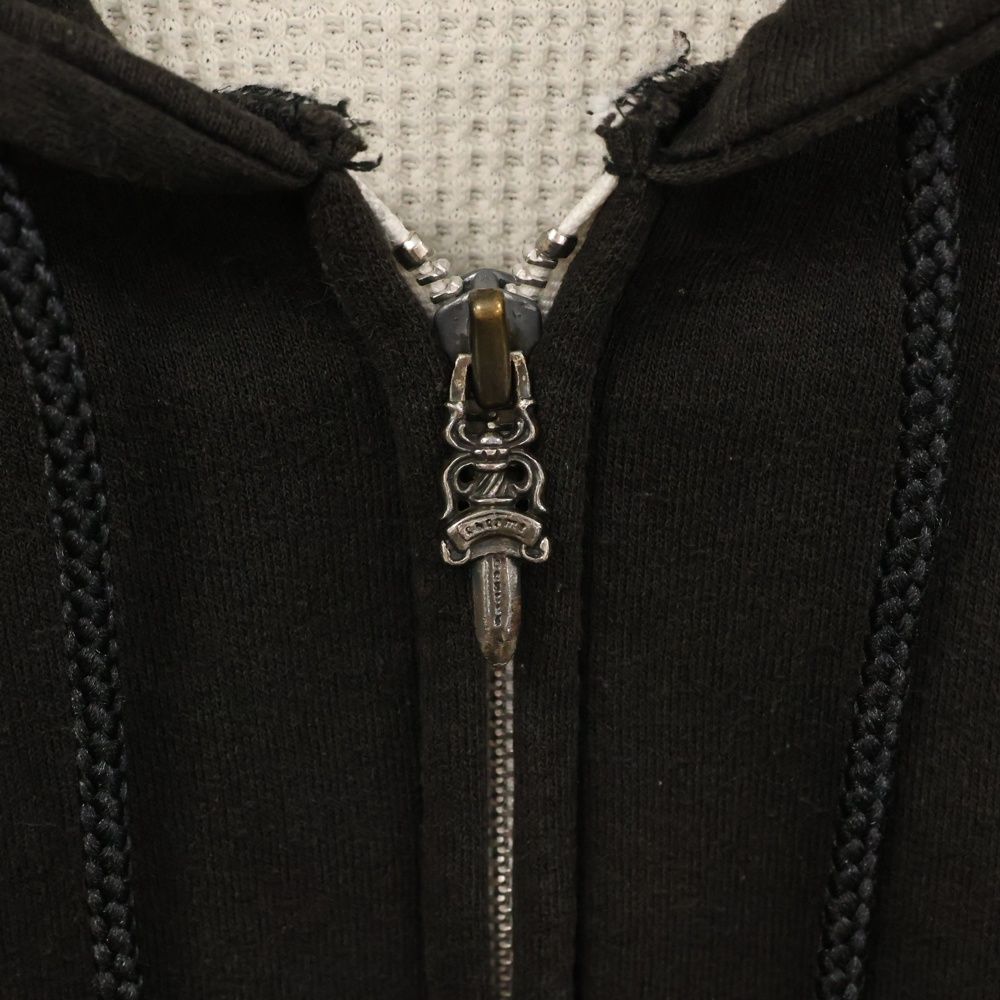 CHROME HEARTS (クロムハーツ) HORSESHOE ZIP UP HOODIE ホースシュー  