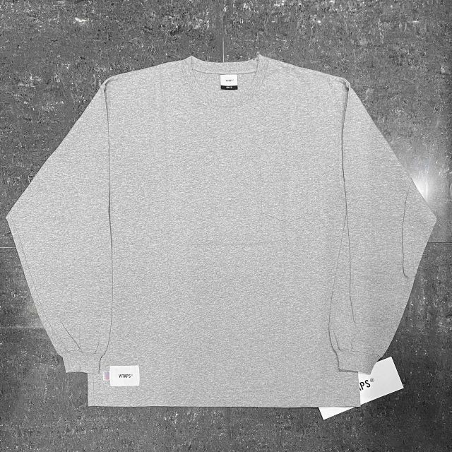 WTAPS ダブルタップス20SS BLANK LS 02 USA WTAPS 20ss BLANK LS 02 USA TEE.COTTON SIZE-3 201ATDT-CSM14