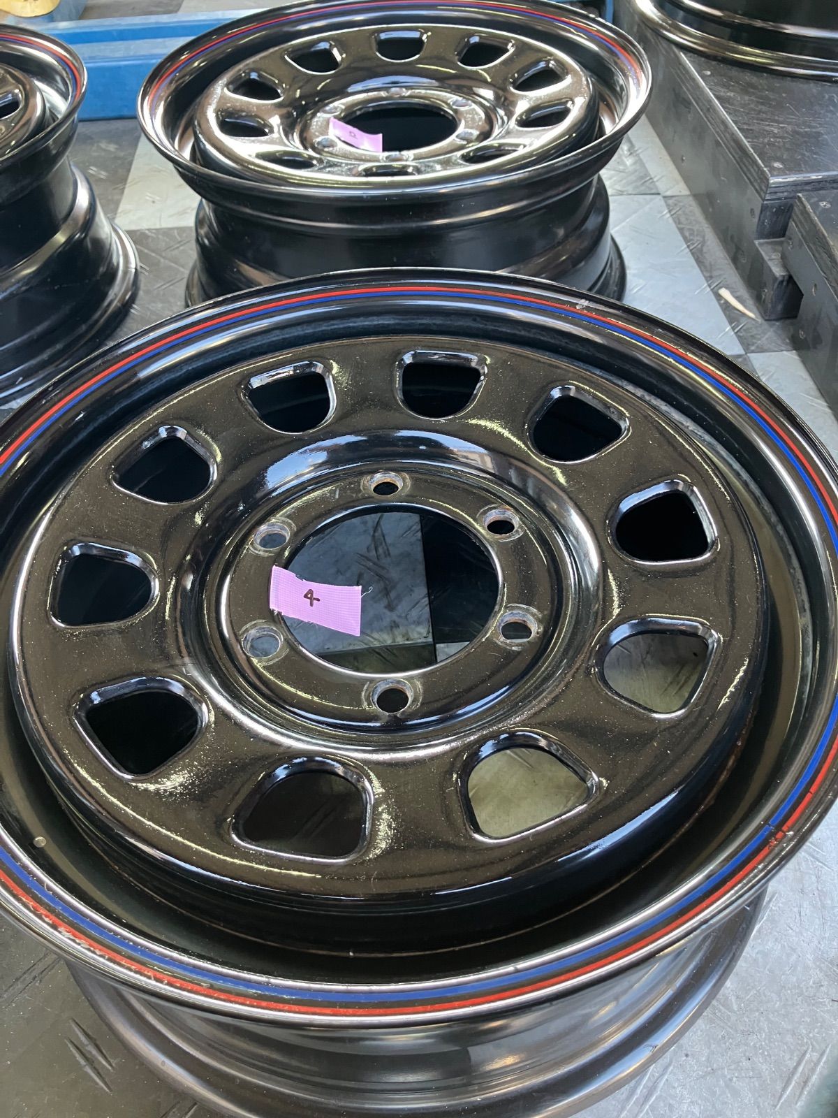 デイトナ ブラック 16インチ スチールホイール 16x6.5J 139.7 6H デイトナ ブラック 16インチ スチールホイール 16x6.5J 139.7 6H