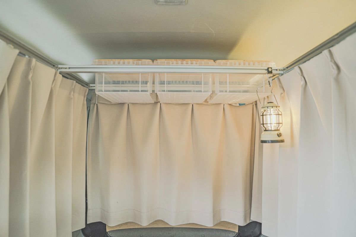 TABIKI 天井収納ラック キット スズキエブリイ バン ワゴン da17v da17w アルミニウム ルーフバー BRIGHTFACE_UK