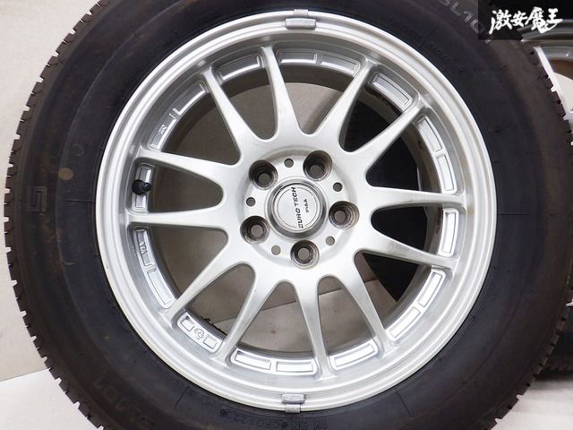2023年溝ありタイヤ付 PIAA ピア ユーロテック 15インチ 6J +42 5 2023年溝ありタイヤ付 PIAA ピア ユーロテック 15インチ 6J +42 5