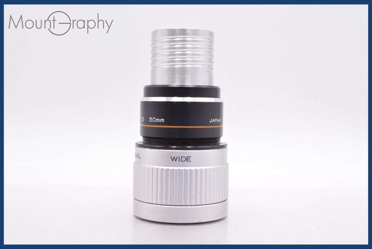 実用 エルモ ELMO ZOOM CONVERTER-16 x0.8-1.25 ELMO PROJECTION 50mm F1.3 完動 同梱可 mj4971