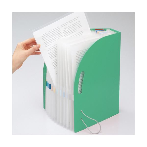 まとめ リヒトラブnoie-style ドキュメントボックス A4タテ 13ポケット ホワイト F-7690-0 1冊 ×3セット WWW_OLIVIERBERNSTEIN_COM